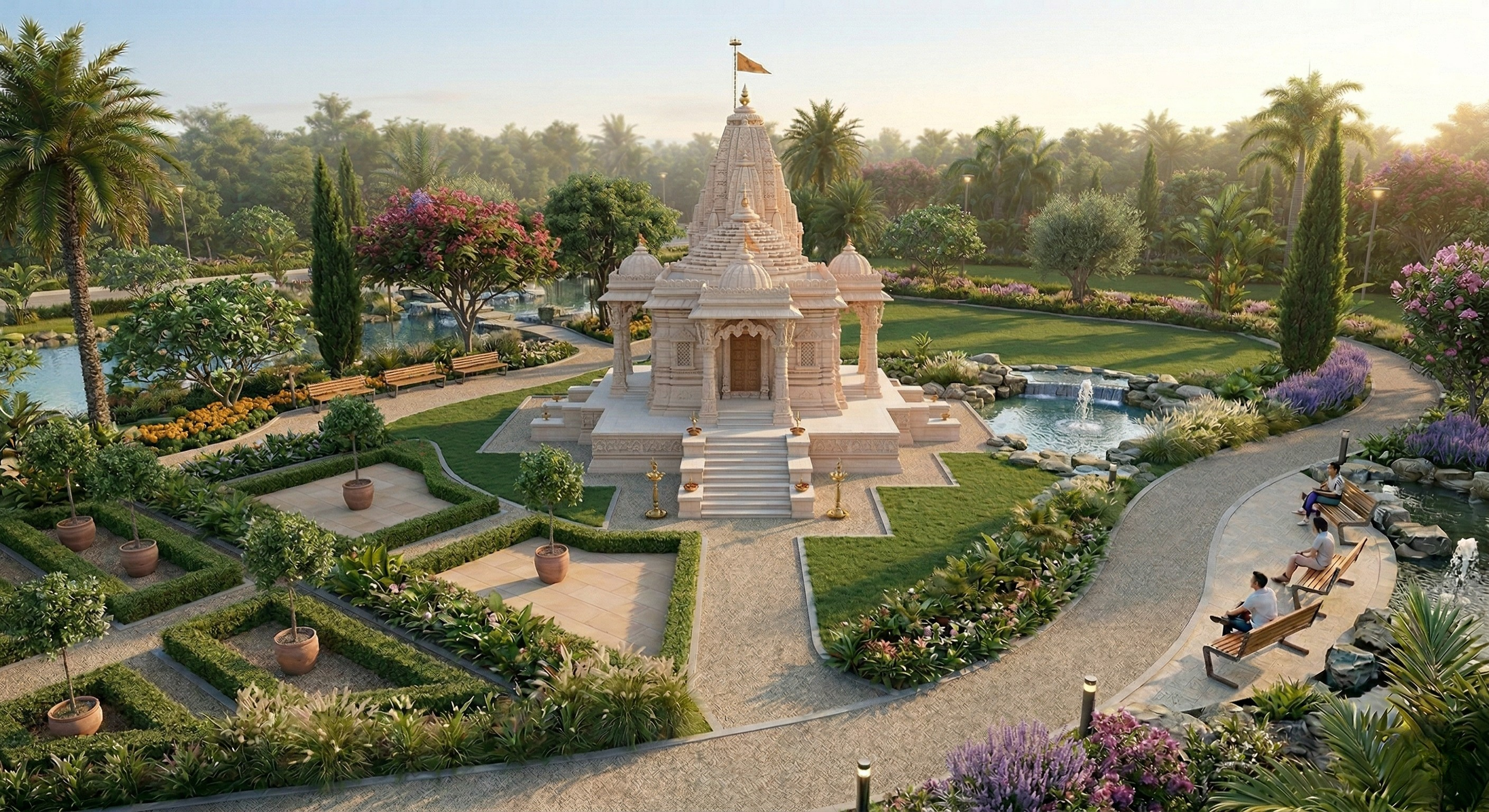 Grand Entrance Plaza